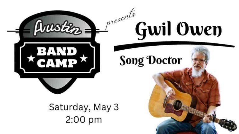 Gwil Owen – Song Doctor Camp